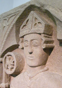 Germany Bruchsal Stadtisches Museum Bishop Gerhard von Ehrenberg 1363